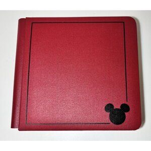 Creative Memories Disney's Mickey Mouse 7x7” Red Scrapbook Album